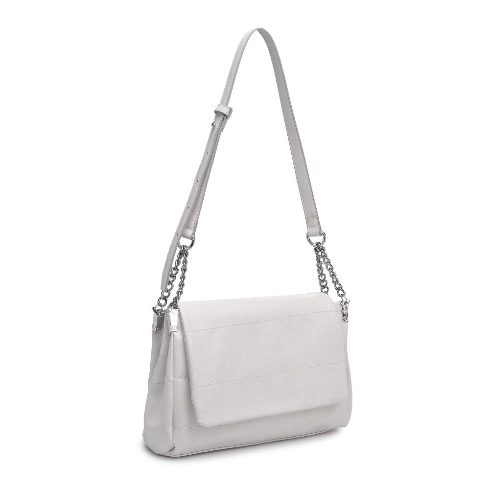 Product Image of Urban Expressions Greystone Messenger 840611102126 View 2 | Off White