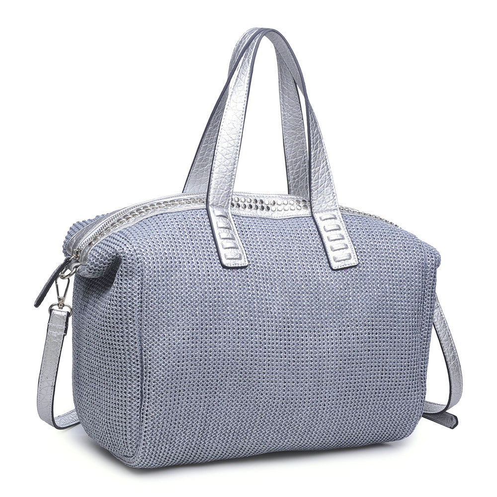 Product Image of Urban Expressions Scout Satchel NA-840611142559 View 2 | Silver
