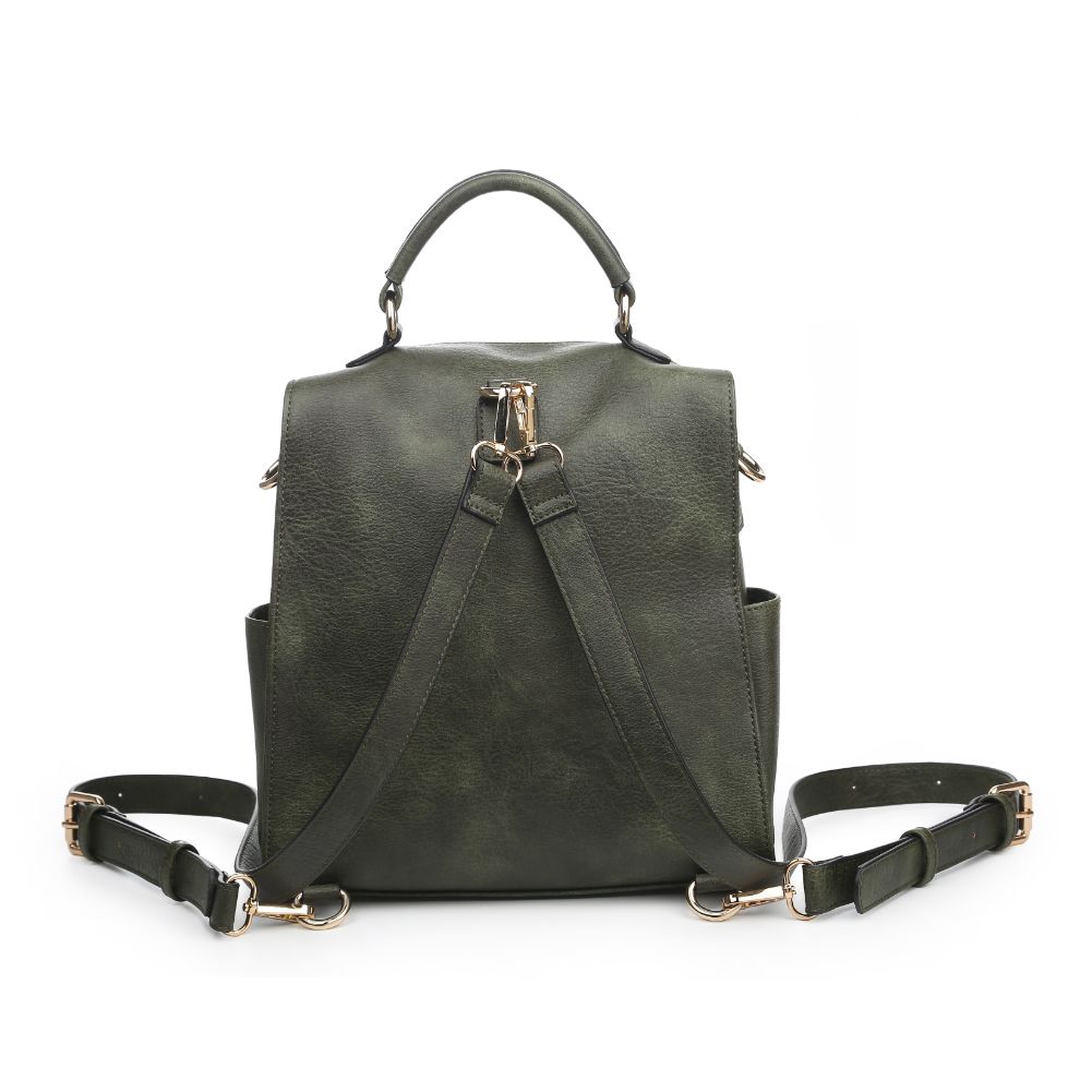 Product Image of Urban Expressions Miles Backpack NA-840611166753 View 7 | Olive