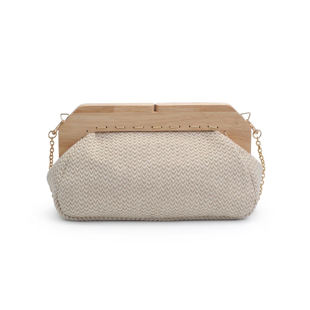 Product Image of Urban Expressions Echo Clutch 840611182135 View 7 | Natural