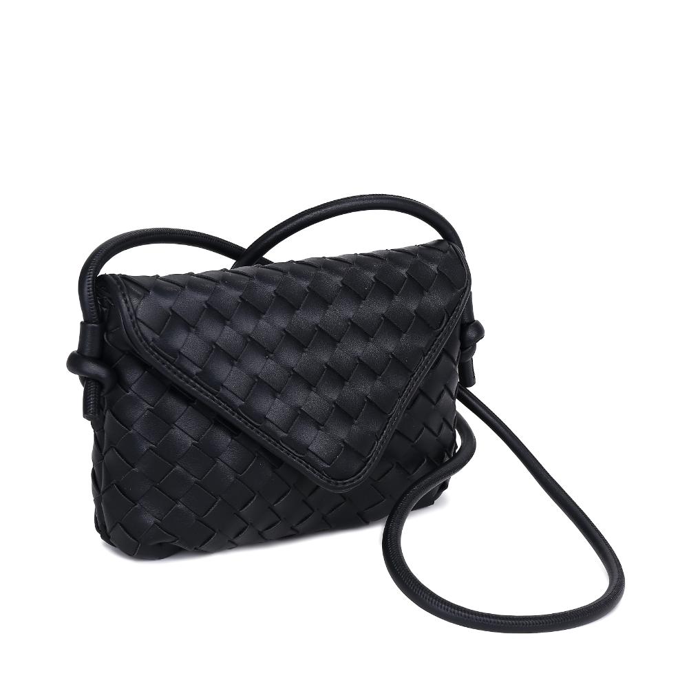 Woman wearing Black Urban Expressions Kylo Crossbody 840611124388 View 6 | Black