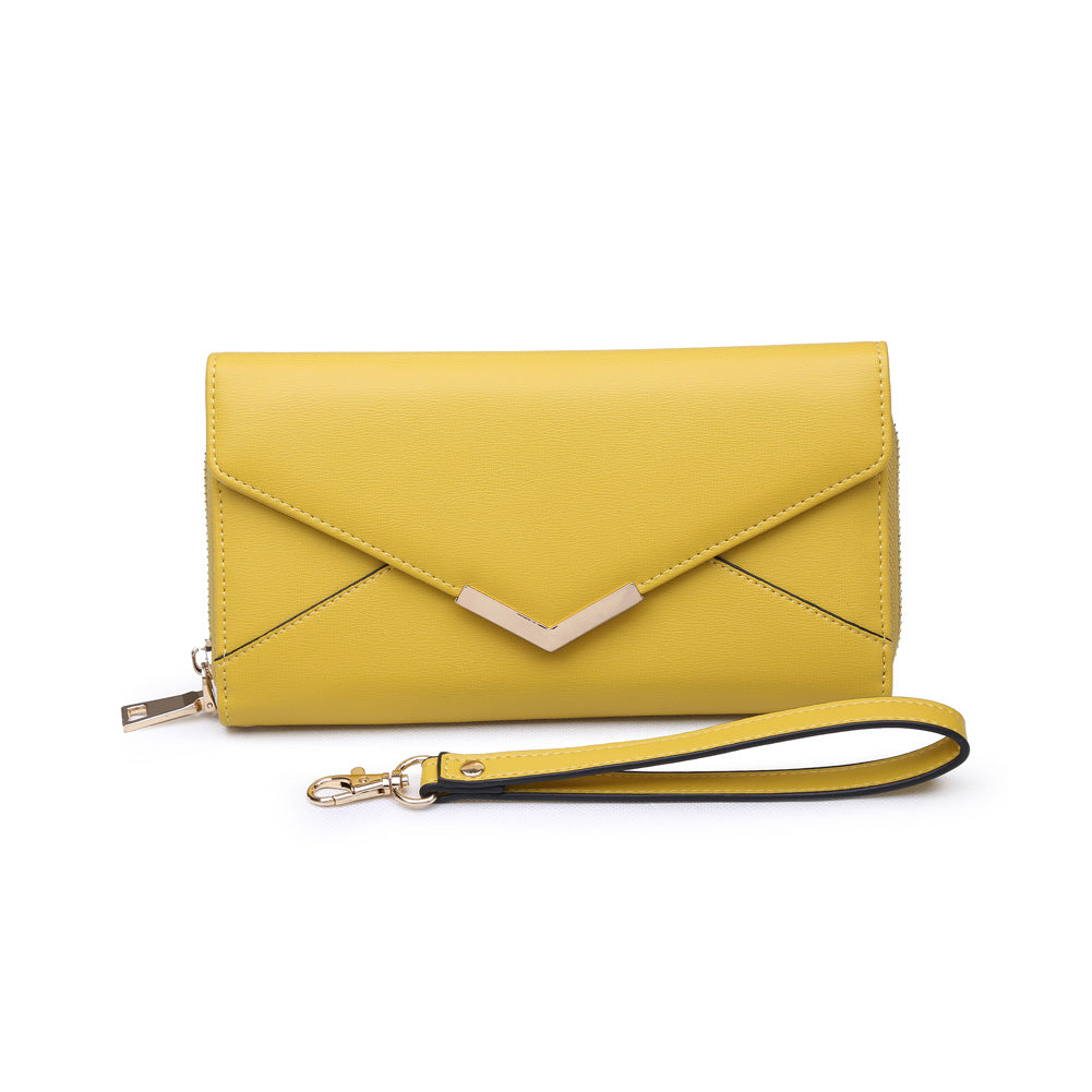 Product Image of Urban Expressions Sophia Wallet NA-840611149657 View 1 | Mustard
