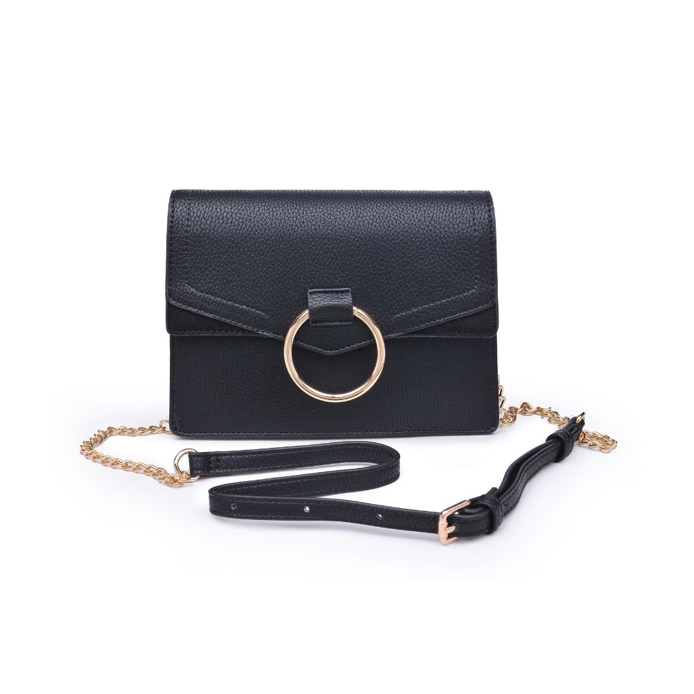 Product Image of Urban Expressions Ella Pebble Crossbody NA-840611162892 View 1 | Black