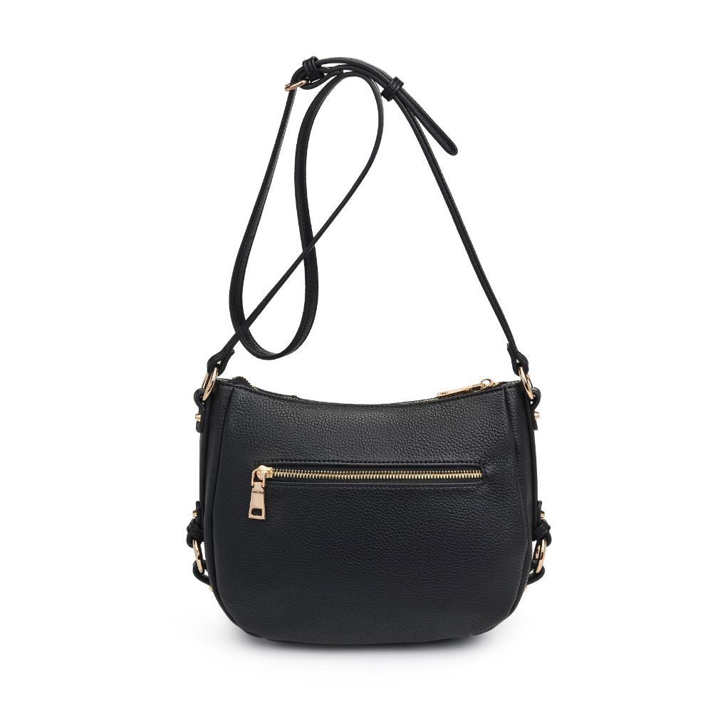 Product Image of Urban Expressions Sadie Crossbody 840611177124 View 7 | Black