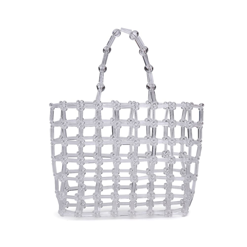 Product Image of Urban Expressions Rowan Tote 840611167460 View 5 | Clear