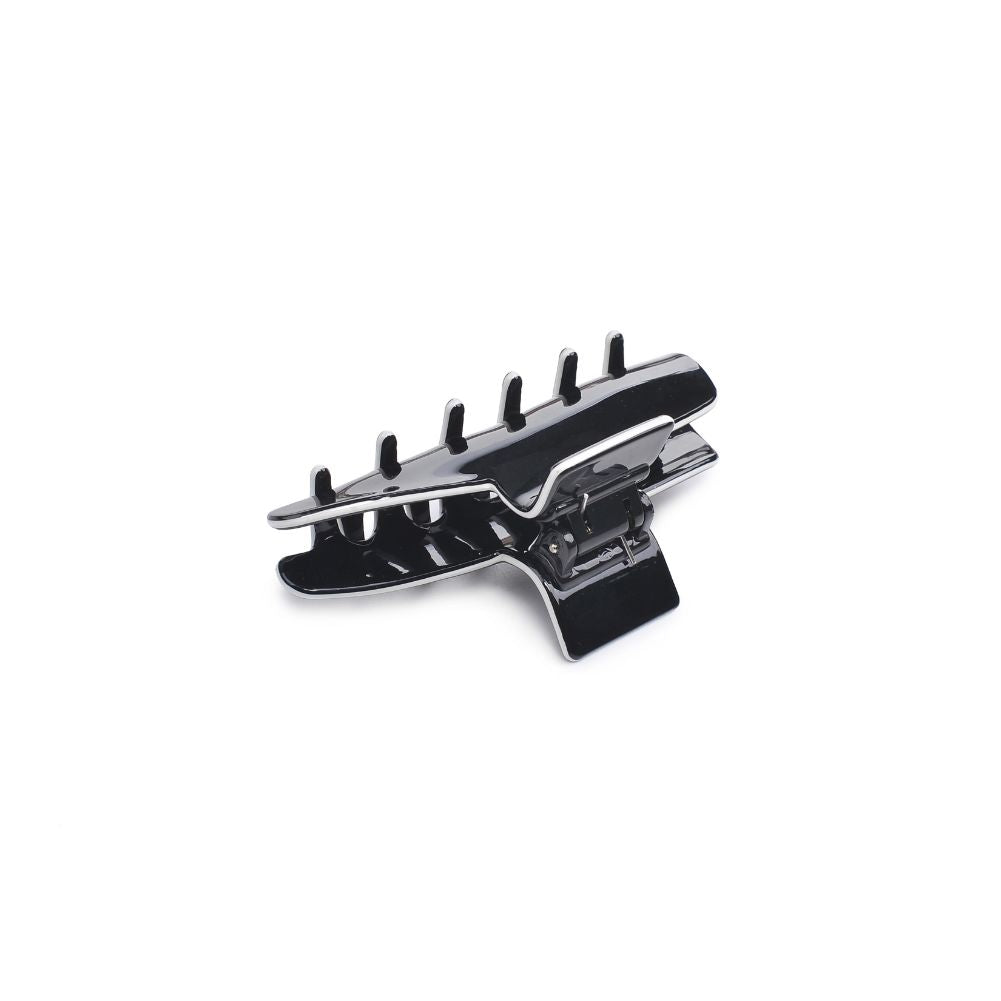 Urban Expressions Asymmetrical Hair Claw Hair Claw 818209012843 View 3 | Black
