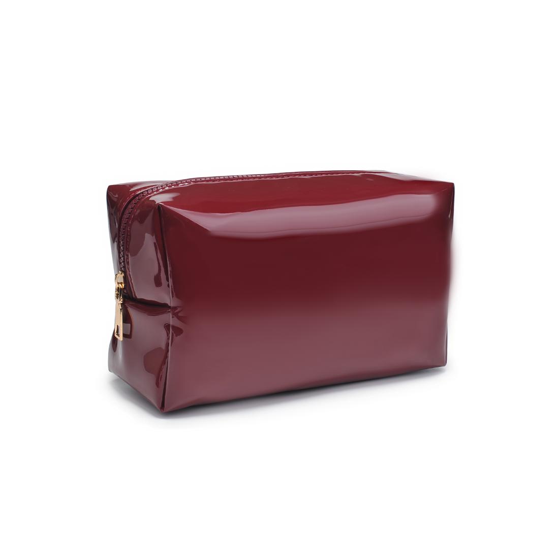 Urban Essentials Patent Pending Cosmetic & Travel Organizer Pouch 840611197313 View 6 | Red