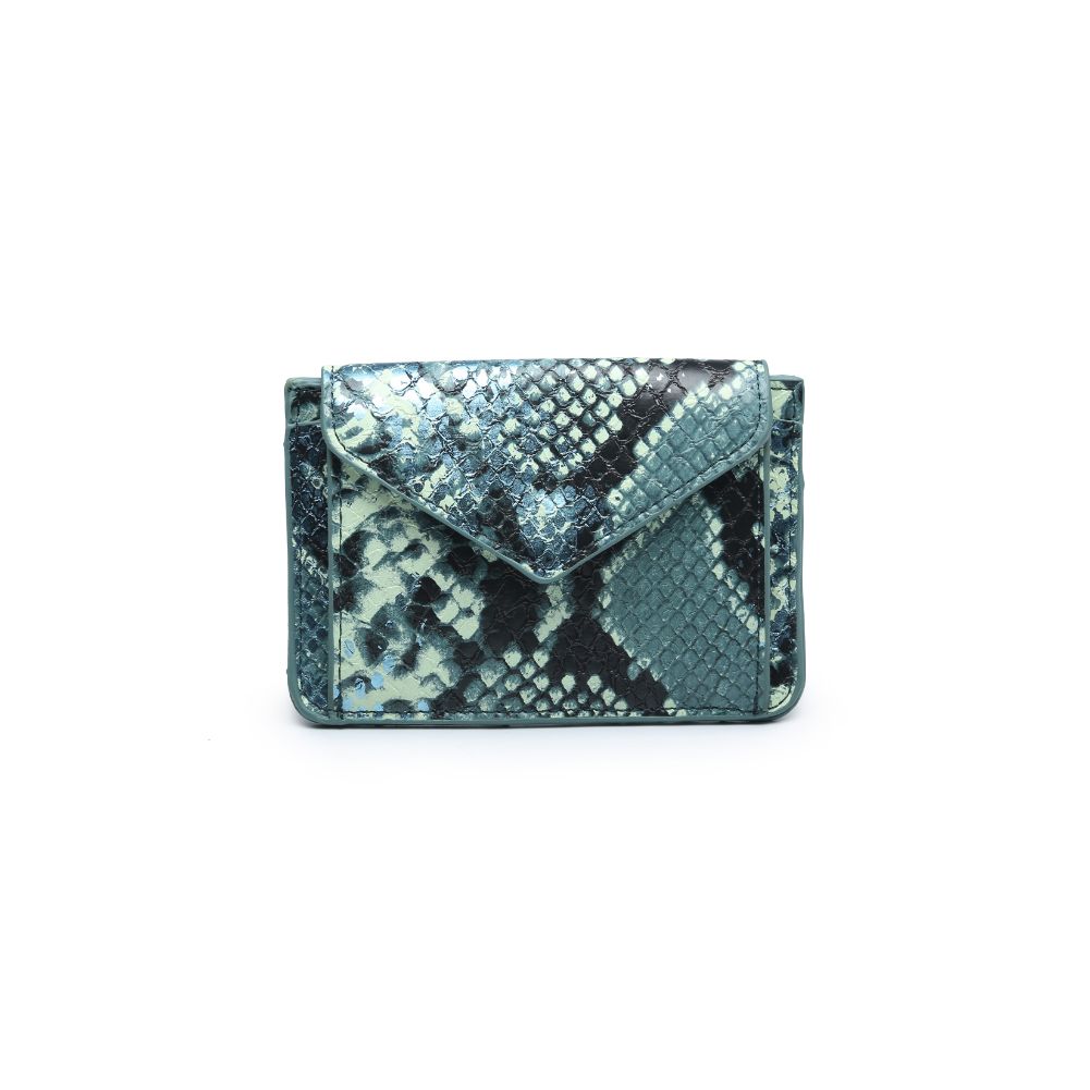 Product Image of Urban Expressions Everlee Card Holder NA-840611166531 View 1 | Emerald Metallic