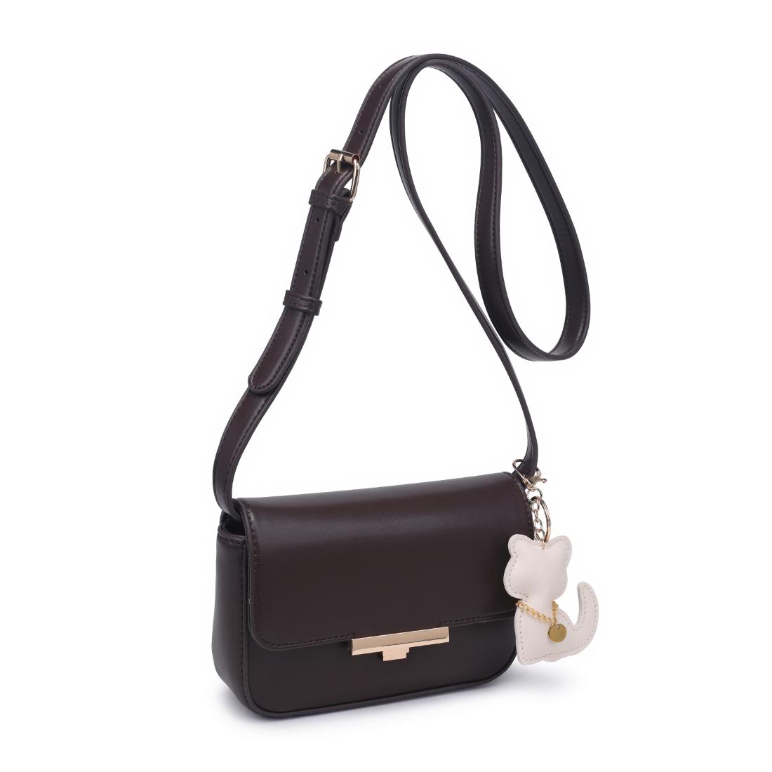 Product Image of Urban Expressions Bixel Crossbody 818209019521 View 2 | Chocolate