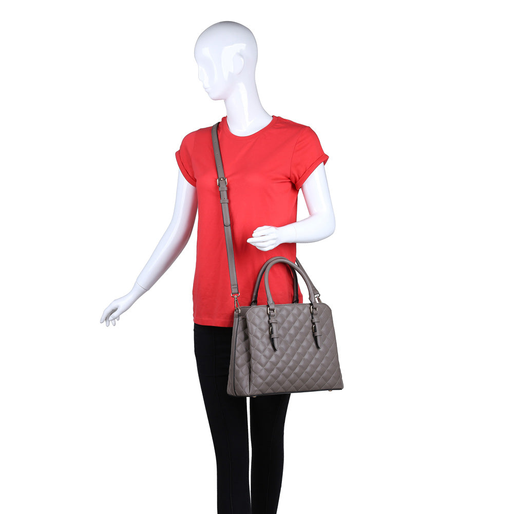 Product Image of Urban Expressions Clayton Satchel NA-840611153210 View 5 | Taupe