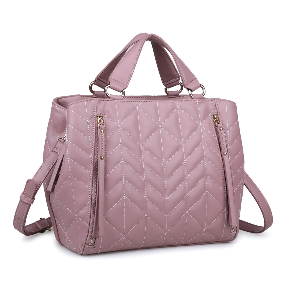 Product Image of Urban Expressions Simone Satchel NA-840611150004 View 2 | Blush