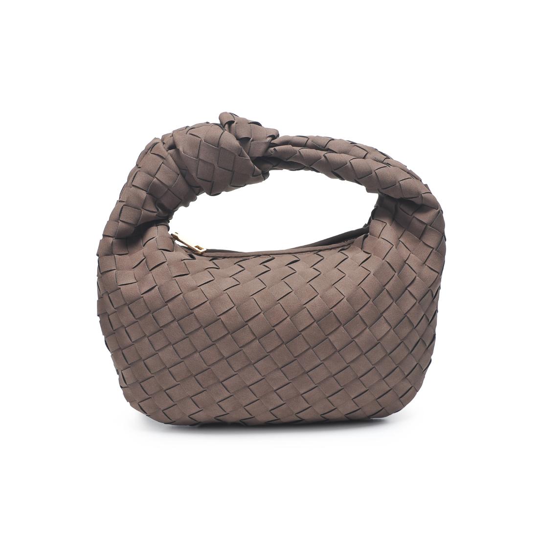 Product Image of Urban Expressions Tracy - Suede Clutch 840611137333 View 1 | Brown