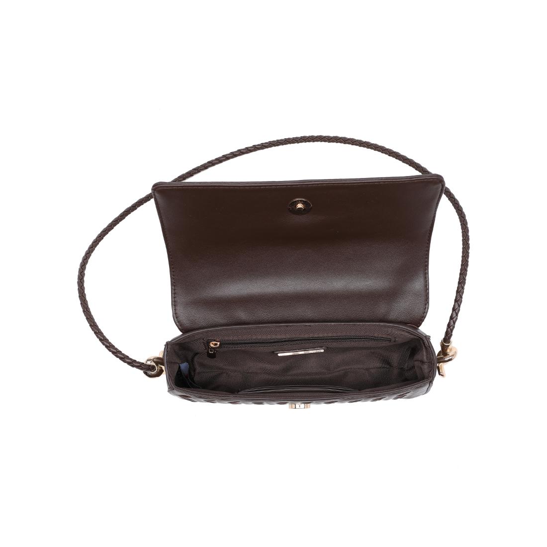Urban Expressions Cade Shoulder Bag 840504213649 View 4 | Chocolate