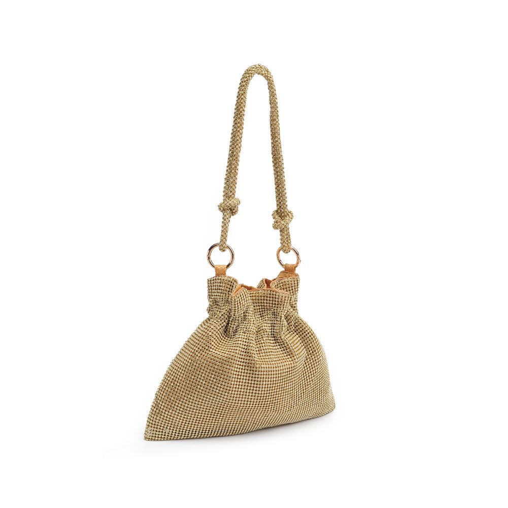 Product Image of Urban Expressions Larissa Evening Bag 840611108975 View 6 | Gold