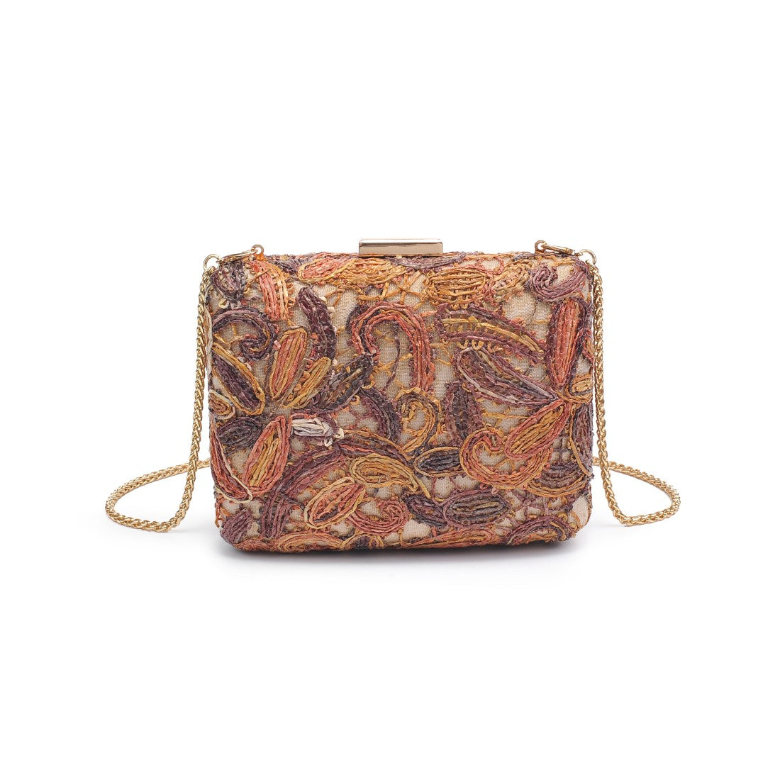 Woman wearing Multi Urban Expressions Ayla Evening Bag 840611149183 View 5 | Multi