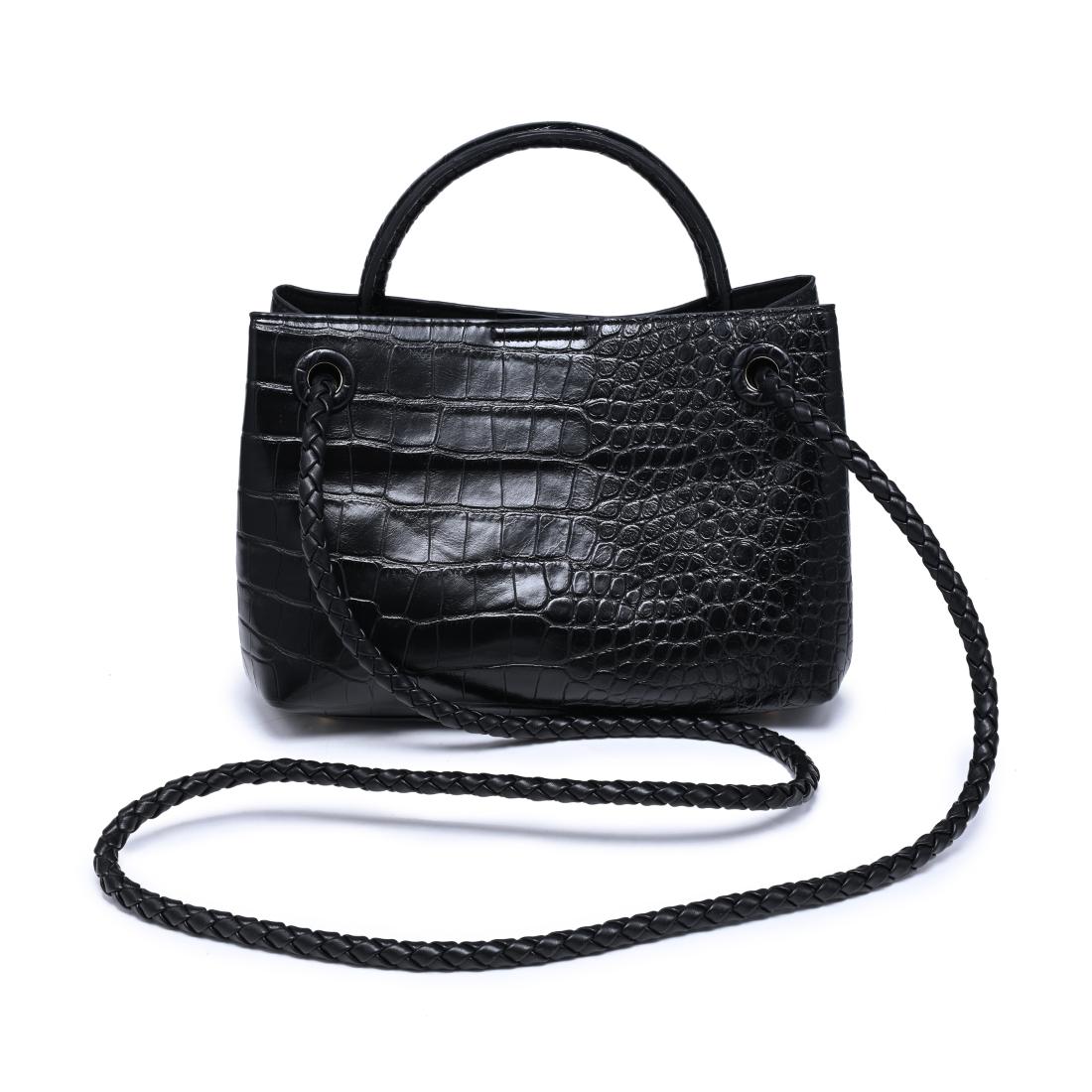 Urban Expressions Ryann - Croc Satchel 840504214554 View 3 | Black