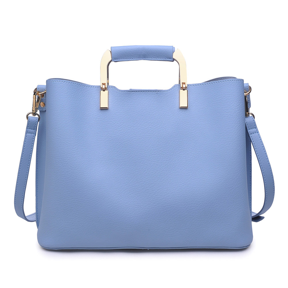 Product Image of Urban Expressions Luca Satchel 840611143259 View 3 | Blue