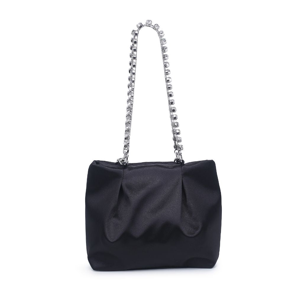 Woman wearing Black Urban Expressions Marceline Evening Bag 840611116116 View 7 | Black
