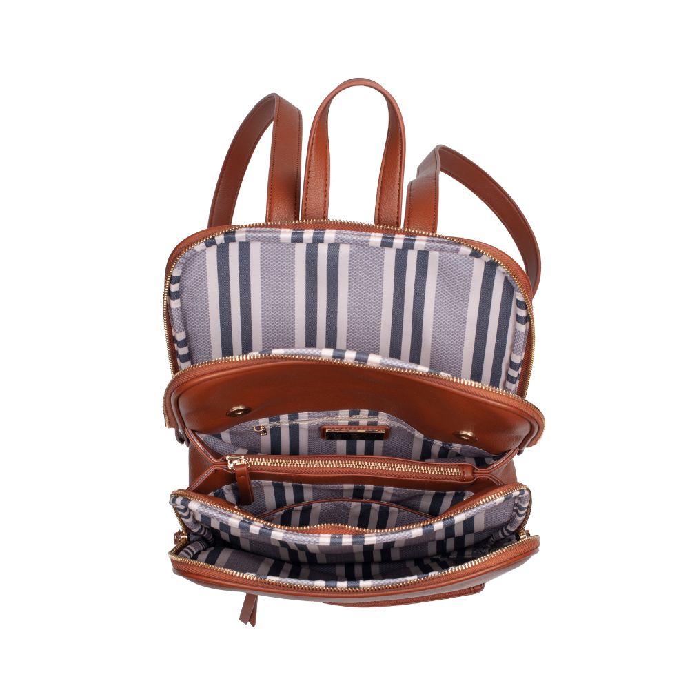 Product Image of Urban Expressions Carly Backpack 840611174444 View 8 | Cognac