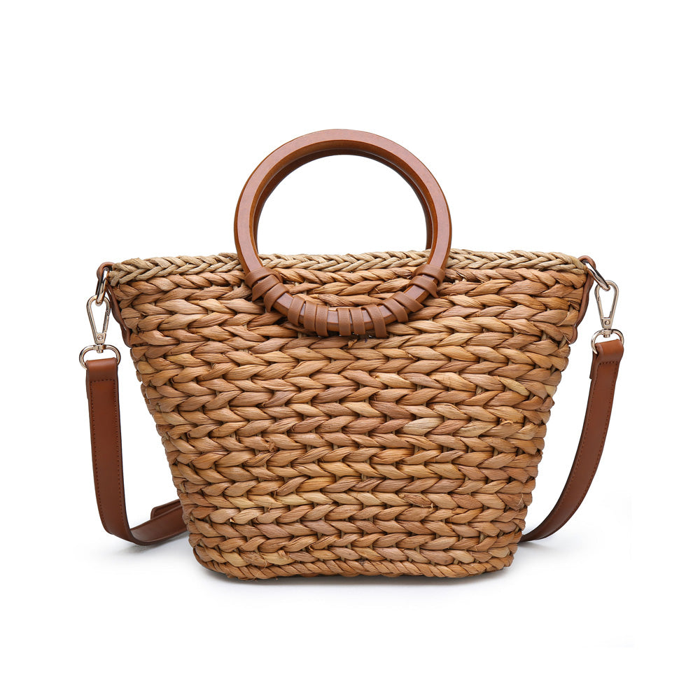 Product Image of Urban Expressions Zapara Satchel NA-840611148674 View 1 | Natural