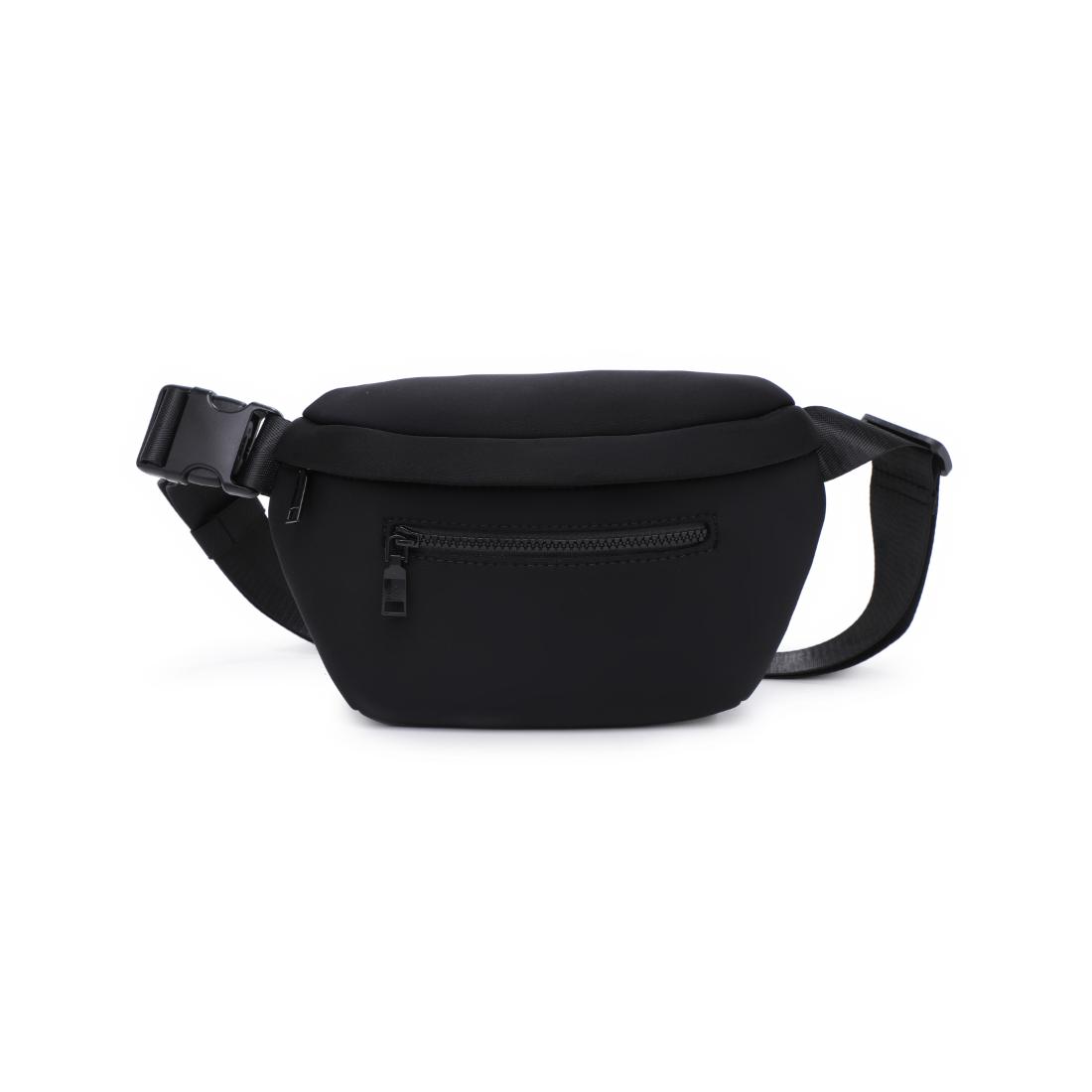 Woman wearing Black Urban Expressions Celestine Belt Bag 840504200199 View 5 | Black