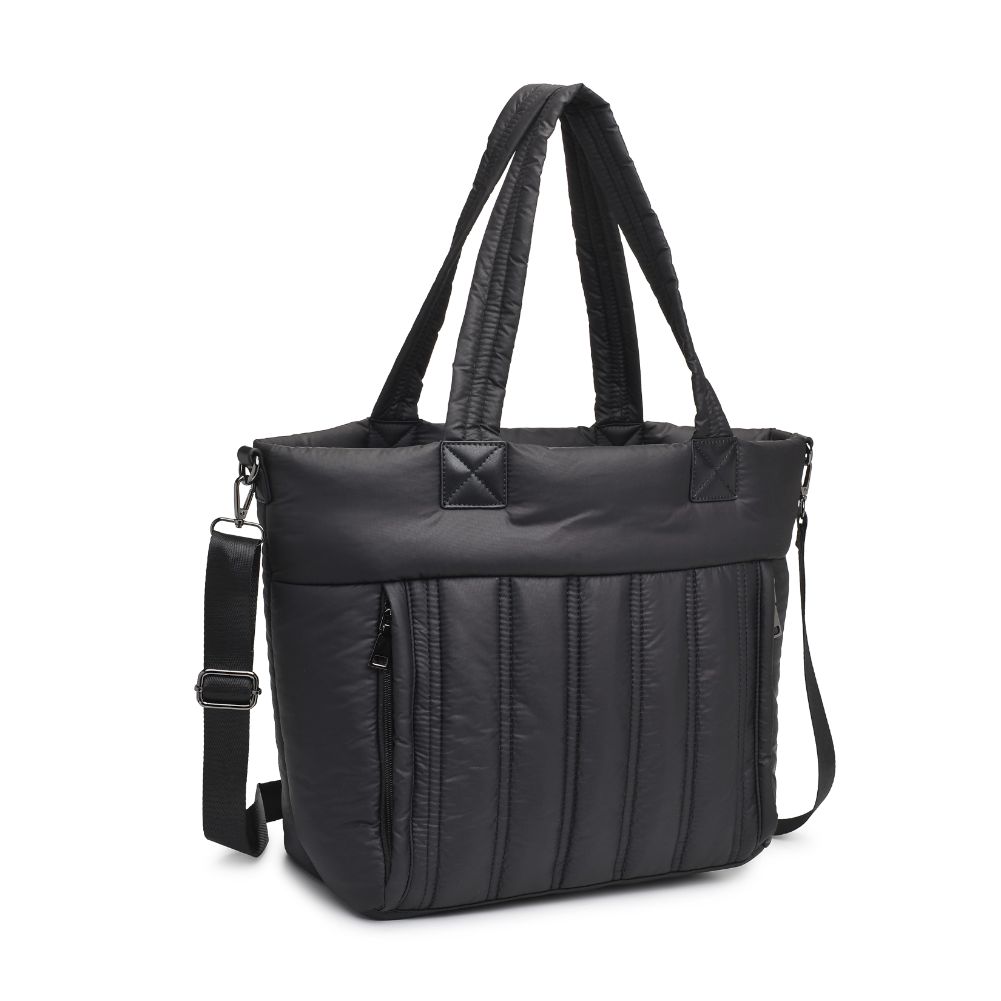 Product Image of Urban Expressions Ellis Tote 840611182678 View 6 | Black