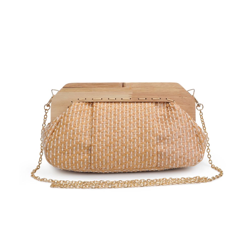 Product Image of Urban Expressions Echo Clutch 840611182142 View 5 | Tan