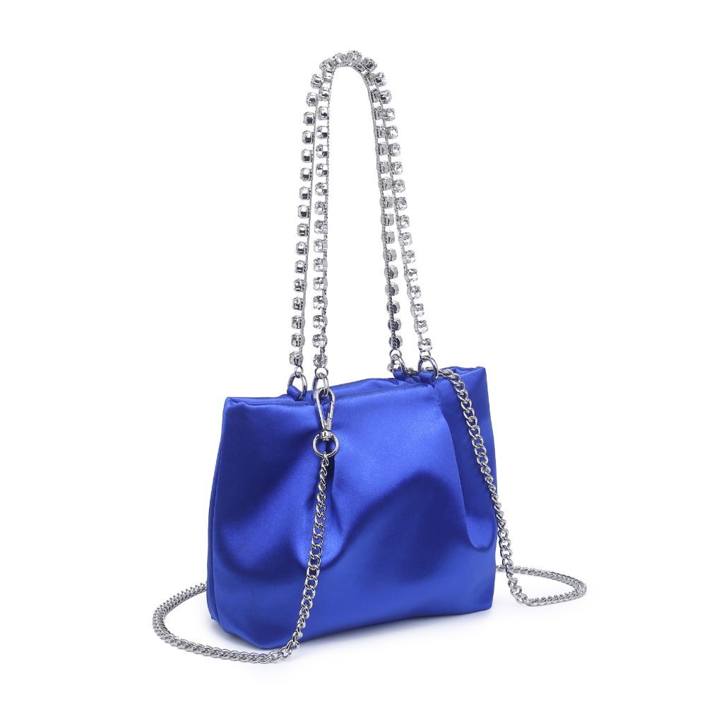 Woman wearing Blue Urban Expressions Marceline Evening Bag 840611116130 View 6 | Blue