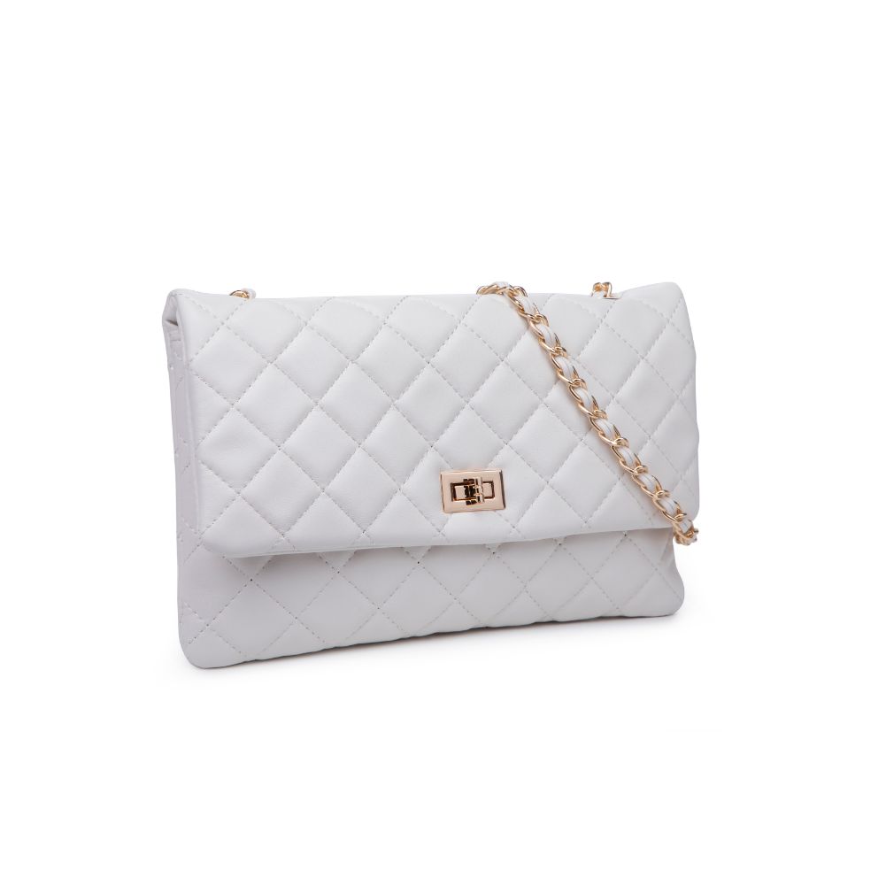 Product Image of Urban Expressions Isabella Crossbody 840611180049 View 6 | White
