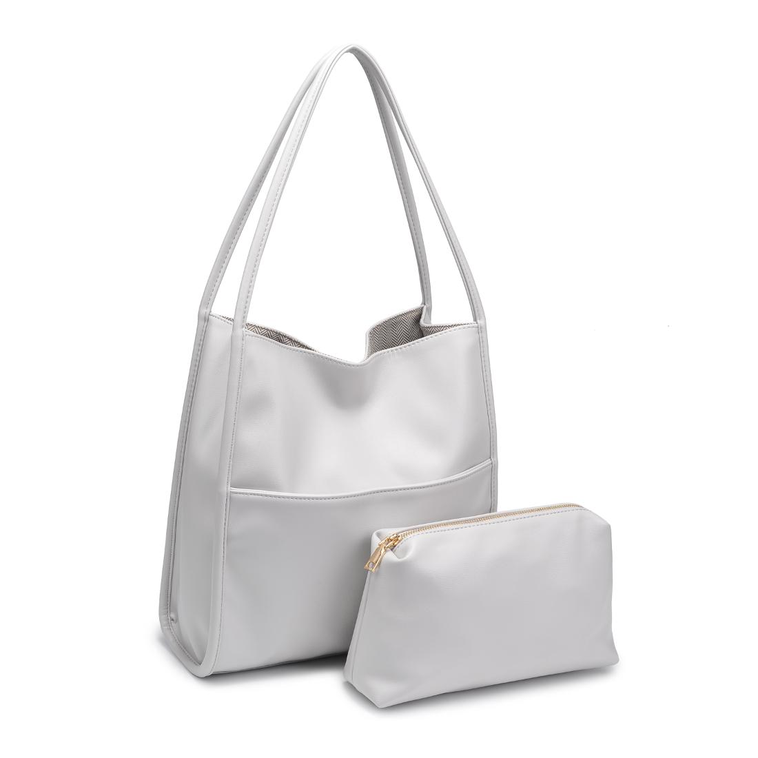 Woman wearing Bone Urban Expressions Hera Tote 840611145222 View 6 | Bone