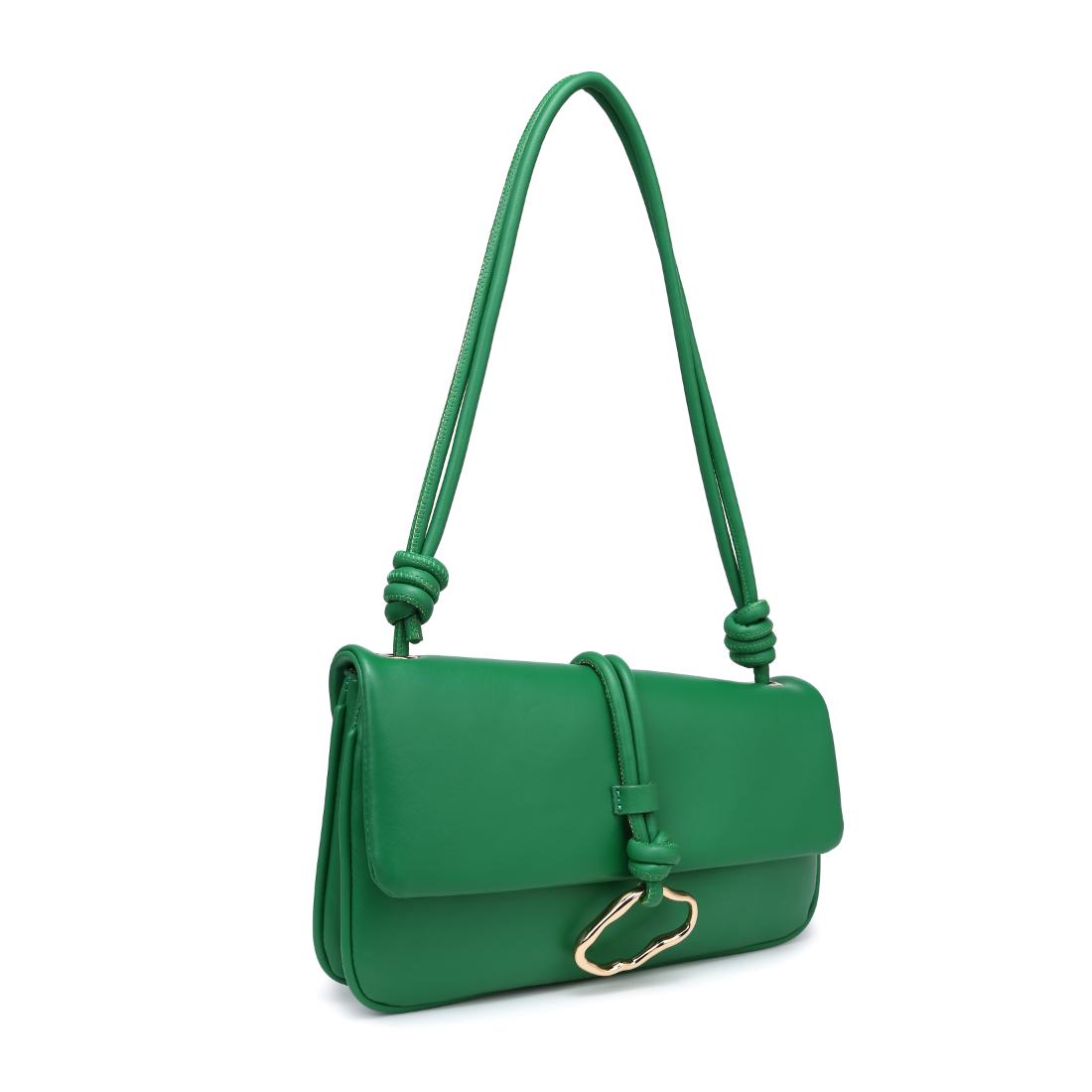 Woman wearing Green Urban Expressions Belina Crossbody 840504206566 View 6 | Green