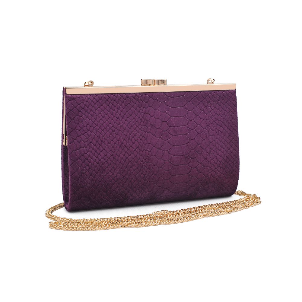 Product Image of Urban Expressions Minx Evening Bag 840611165022 View 2 | Purple