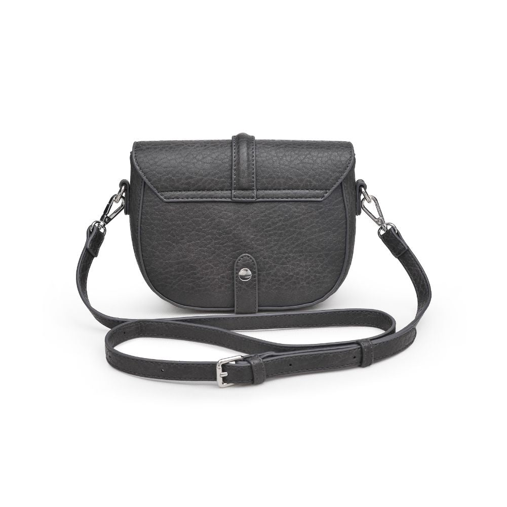 Woman wearing Charcoal Urban Expressions Rory Crossbody NA-840611166449 View 7 | Charcoal