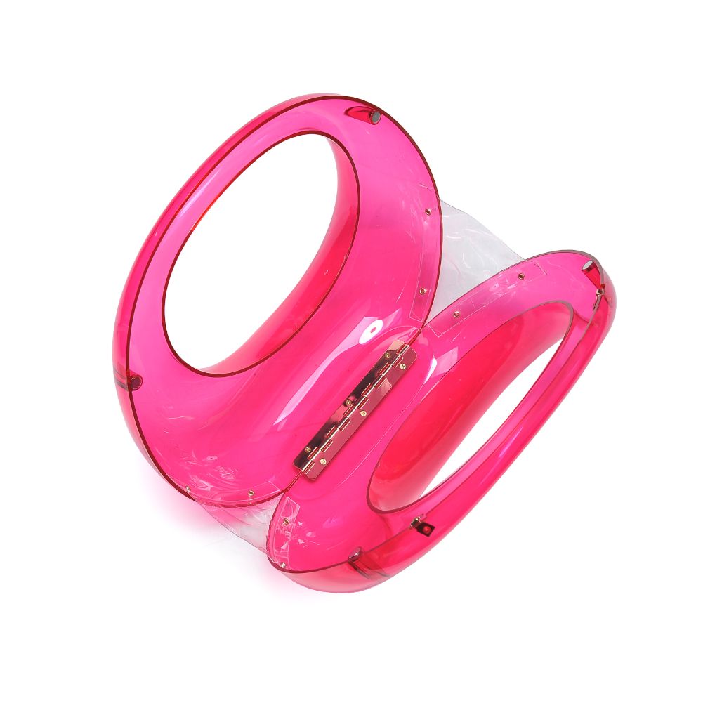 Woman wearing Magenta Urban Expressions Bess Evening Bag 840611109958 View 9 | Magenta