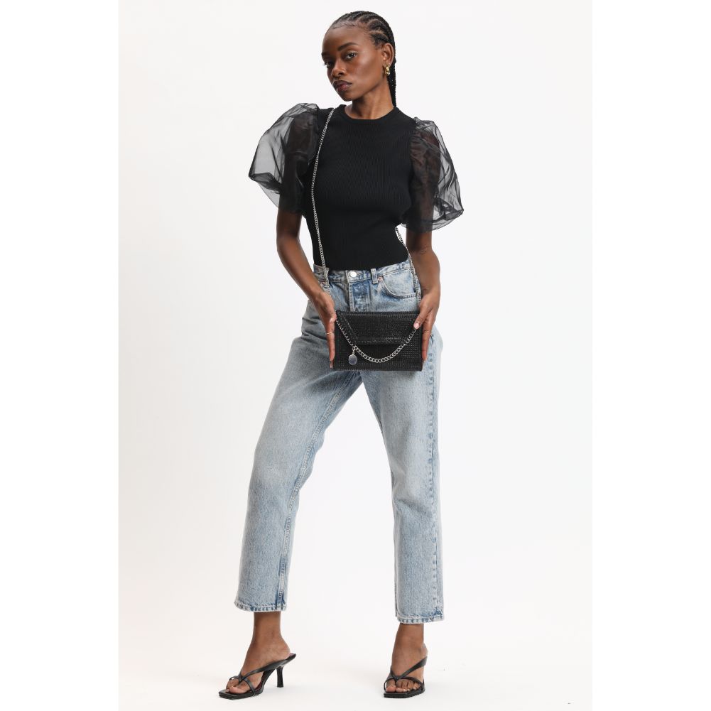 Woman wearing Black Urban Expressions Gloria Crossbody 840611120731 View 3 | Black