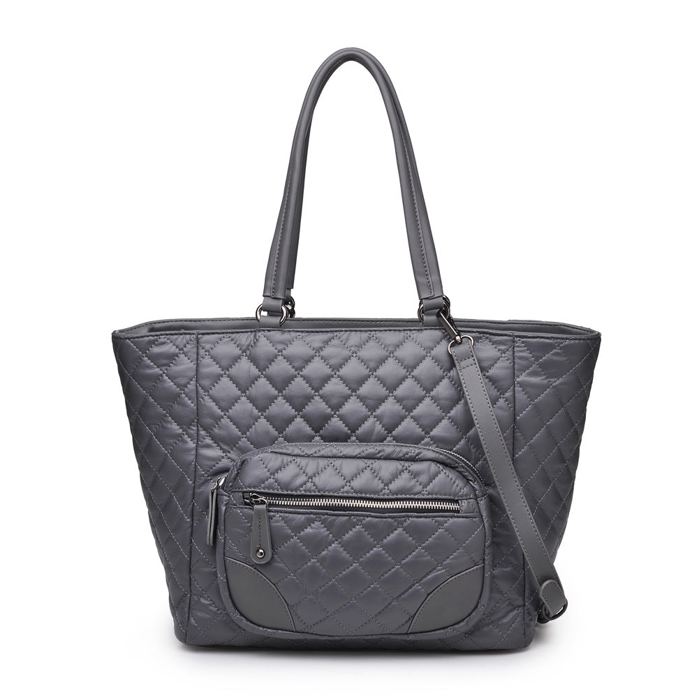 Product Image of Urban Expressions Plank Tote NA-840611154699 View 1 | Grey