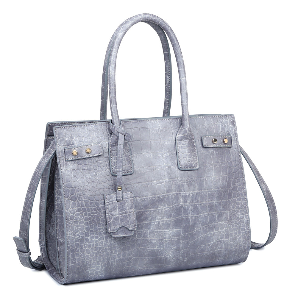 Product Image of Urban Expressions Spears Tote NA-840611155535 View 2 | Slate