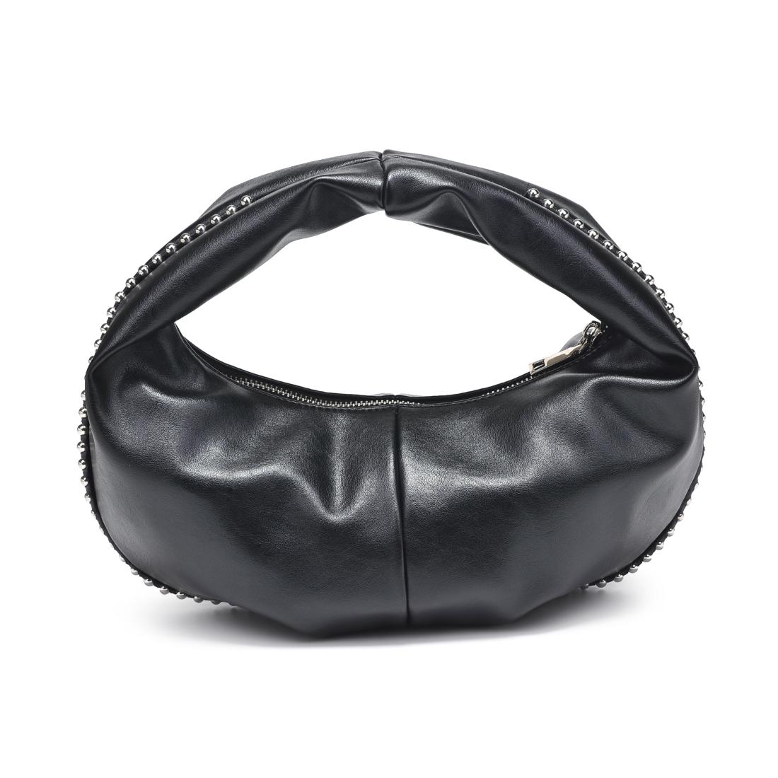 Woman wearing Black Urban Expressions Porsha Clutch 840611199256 View 7 | Black