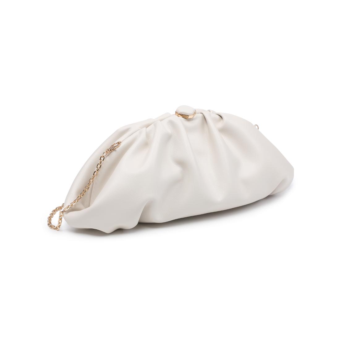Woman wearing Ivory Urban Expressions Jennifer Clutch 840504208225 View 6 | Ivory