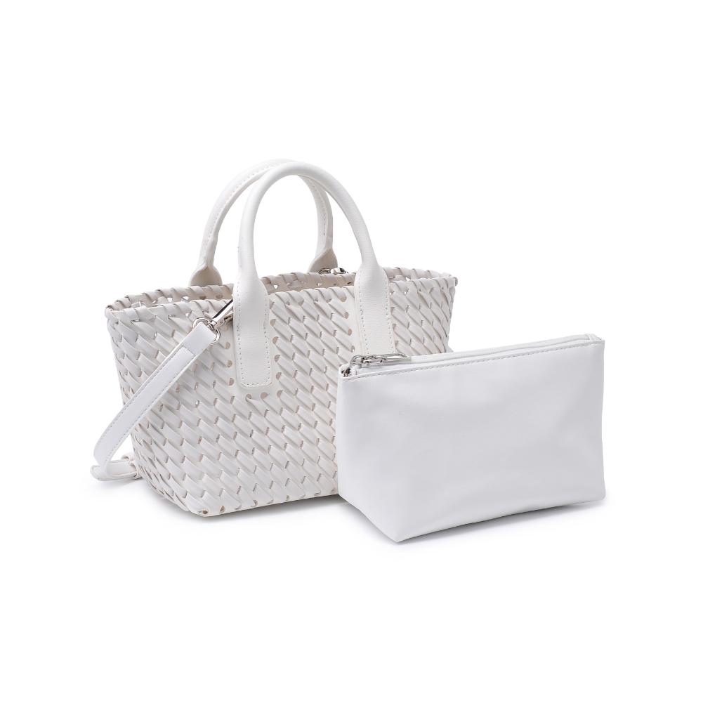 Urban Expressions Paisley Tote 840611126313 View 6 | Ivory