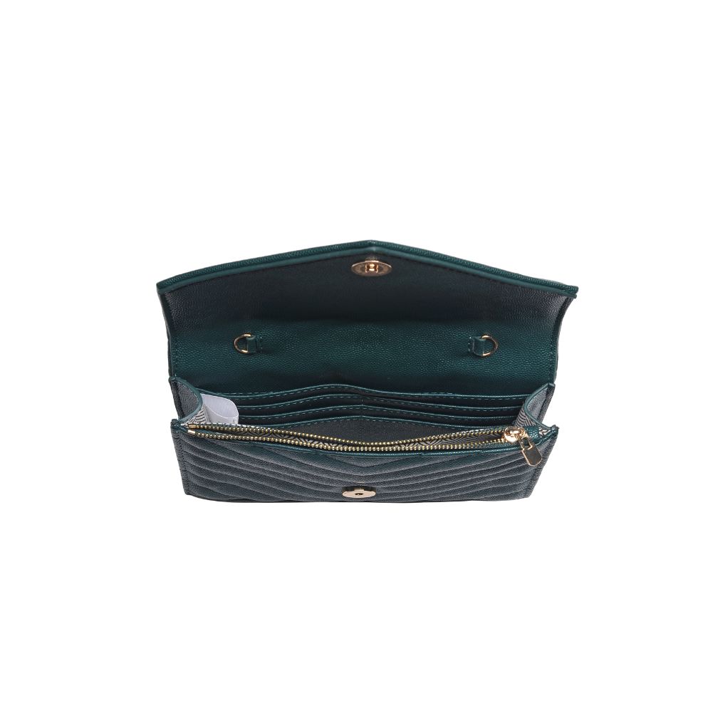 Product Image of Urban Expressions Muriel Crossbody 840611104618 View 8 | Hunter Green