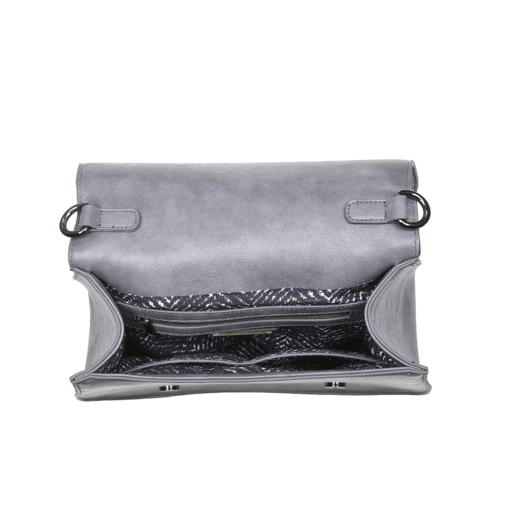 Product Image of Urban Expressions Khloe Crossbody 840611138323 View 4 | Charcoal