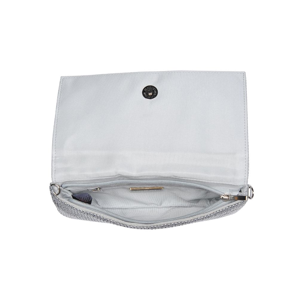 Product Image of Urban Expressions Foxy Clutch NA-840611166500 View 4 | Silver