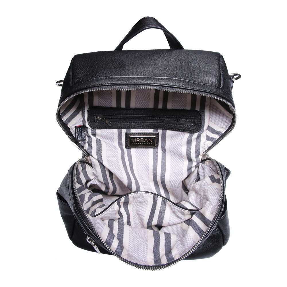 Product Image of Urban Expressions Juliette Backpack NA-840611160195 View 4 | Black