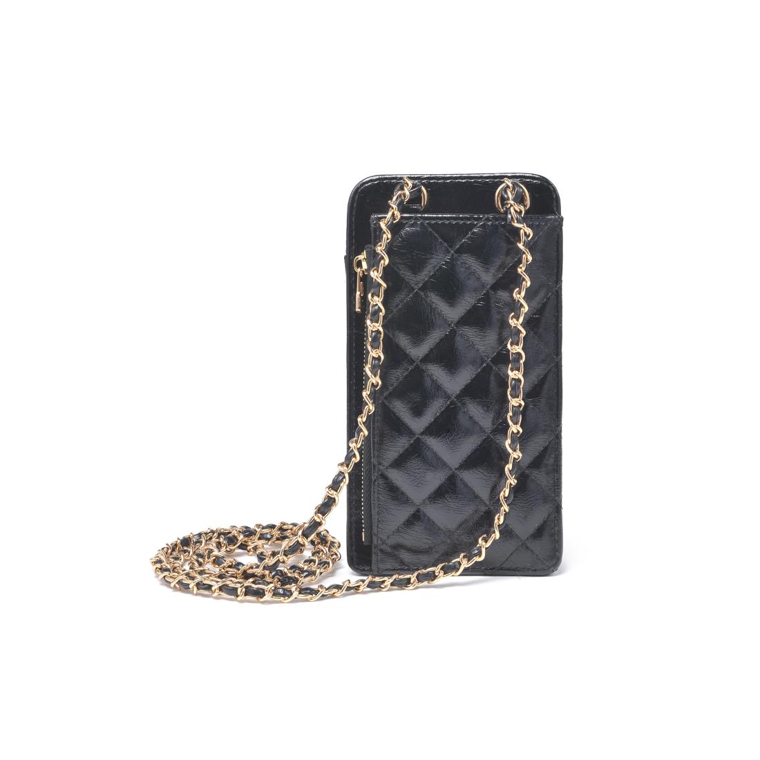 Woman wearing Black Urban Expressions Brianna 2.0 Cell Phone Crossbody 840504203732 View 7 | Black