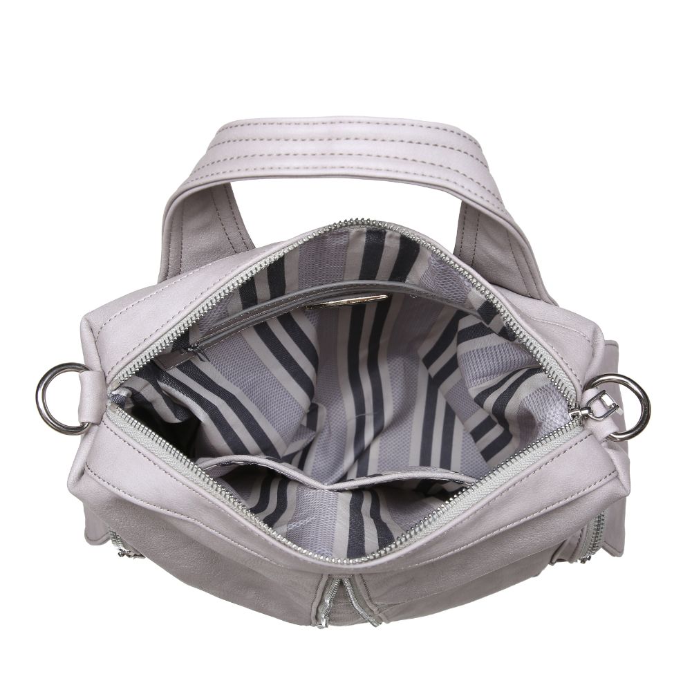 Product Image of Urban Expressions Dallas Backpack NA-840611153364 View 4 | Grey
