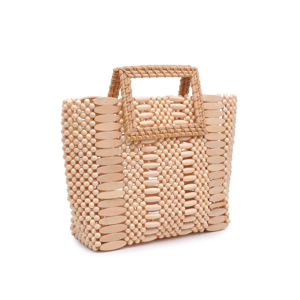 Product Image of Urban Expressions Del Mar Tote 840611178831 View 6 | Beige