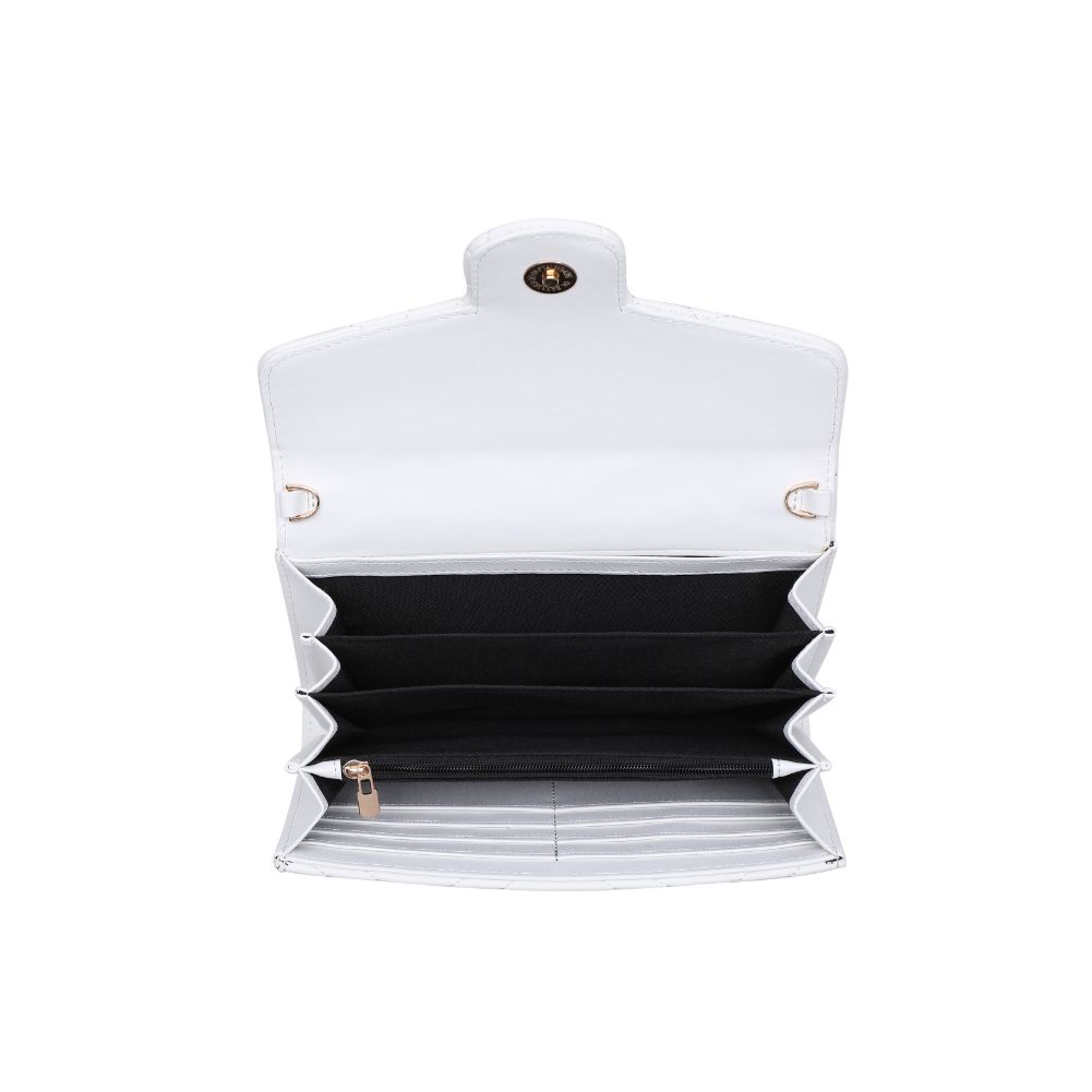 Product Image of Urban Expressions Gabriella Crossbody 840611110152 View 8 | White