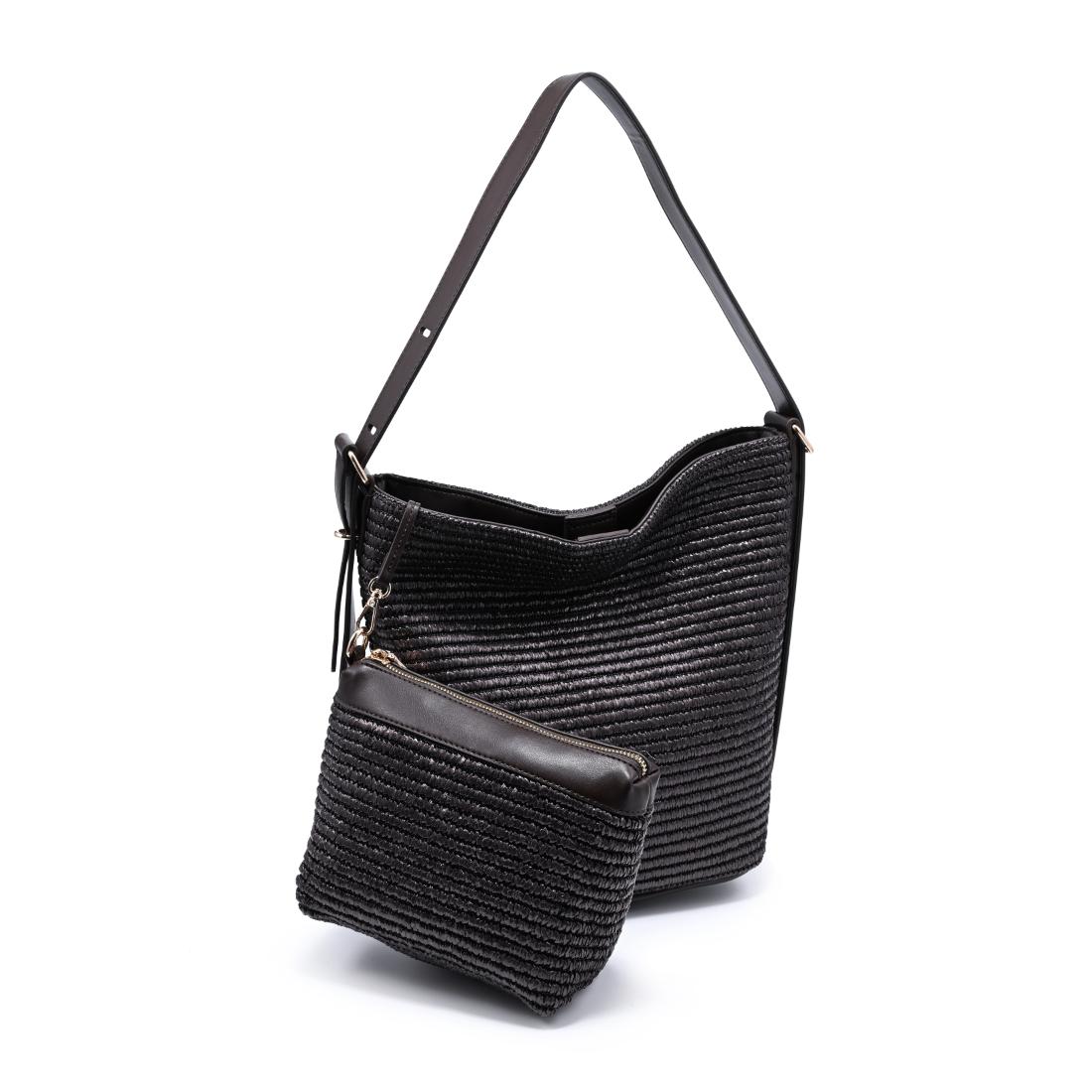 Urban Expressions Jessica - Straw Tote 840504204470 View 6 | Chocolate