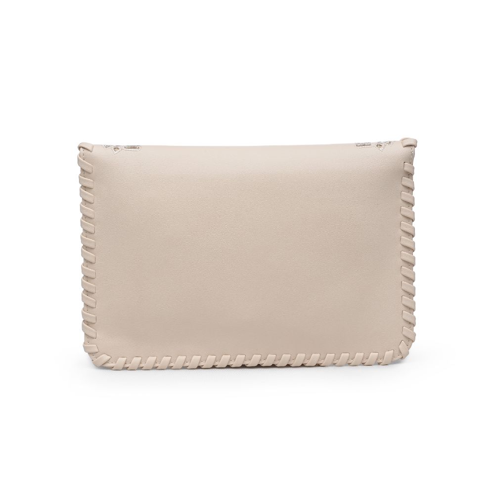 Product Image of Urban Expressions Spencer Clutch NA-840611164292 View 3 | Ivory
